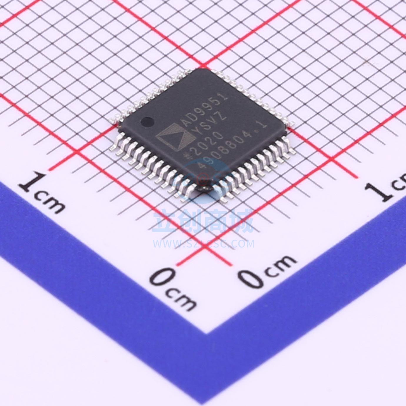 原装 AD9951YSVZ ADI/亚德诺 TQFP-48 直接数字频率合成(DDS)