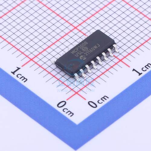 原装 MCP3008T-I/SL MICROCHIP/微芯 SOIC-16 模数转换芯片