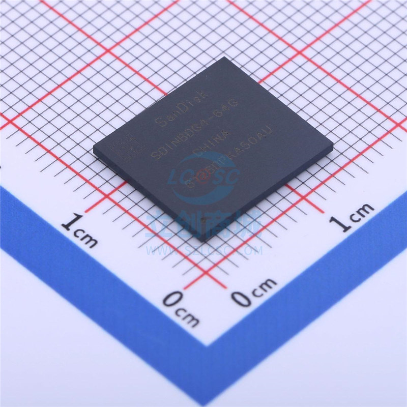 SDINBDG4-64G-I1 闪存芯片 11.5x13x1.2mm 储存器IC
