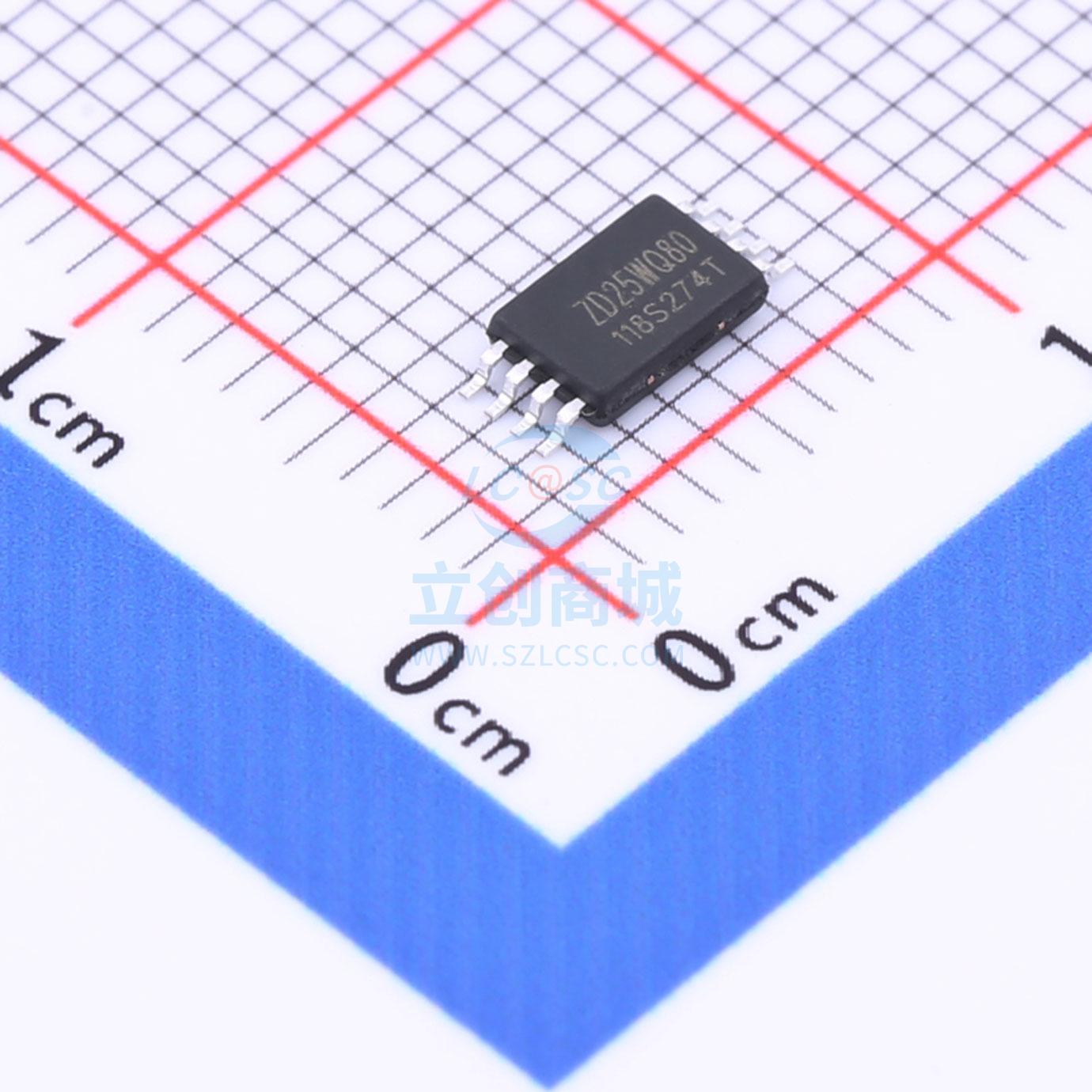ZD25WQ80BOIGT Zetta/澜智 TSSOP-8 储存器IC