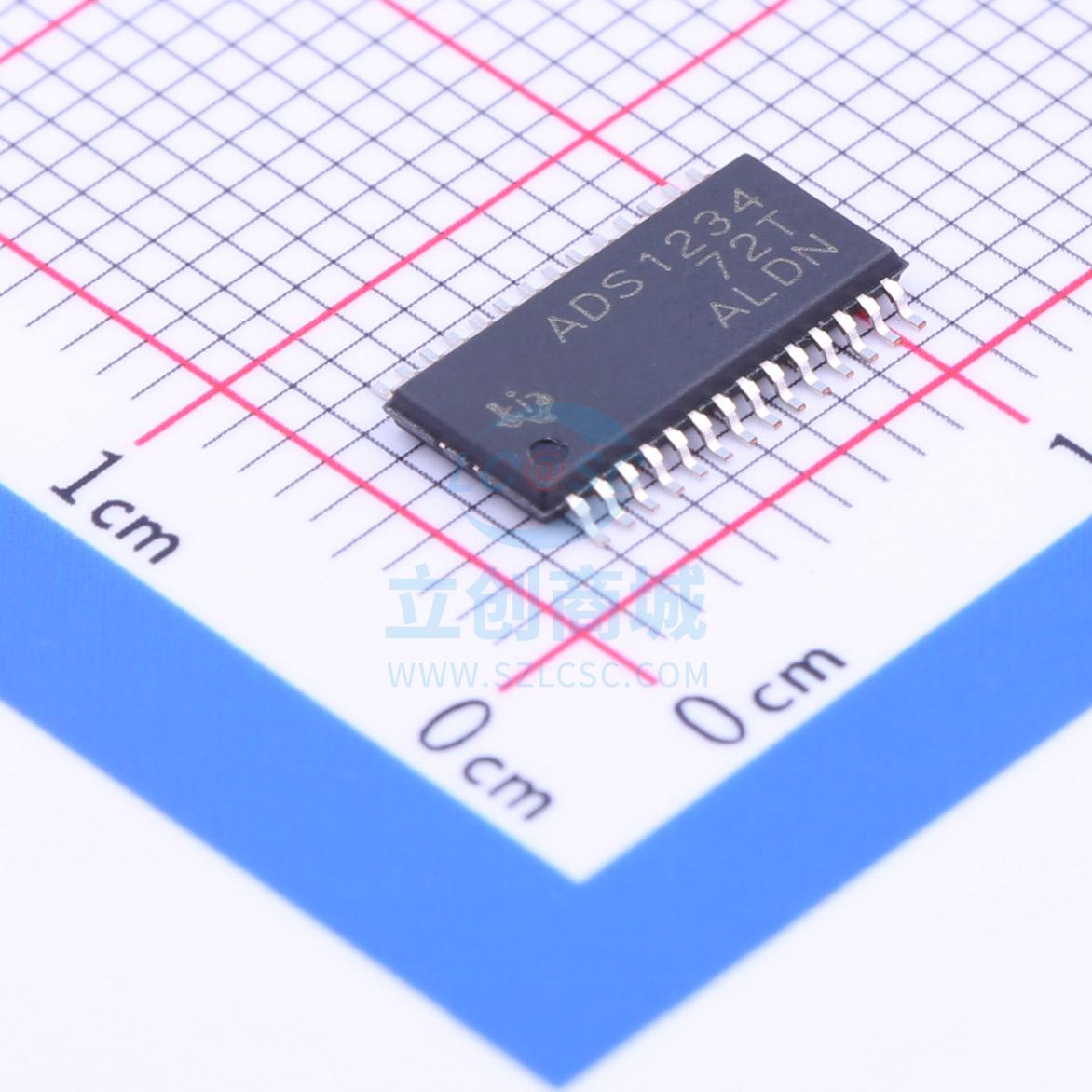 原装 ADS1234IPW  TSSOP-28 模数转换芯片