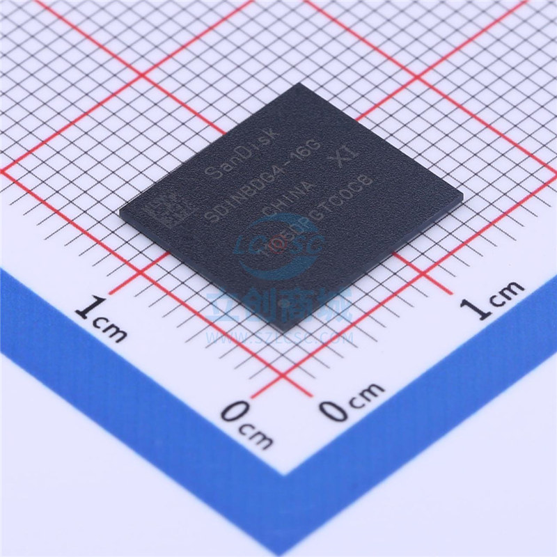 SDINBDG4-16G-XI1 闪存芯片 11.5x13x0.8mm 储存器IC