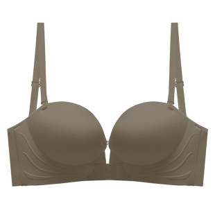 维多利亚Victoria U型美背内衣女小胸聚拢吊带背心一体前扣文胸罩