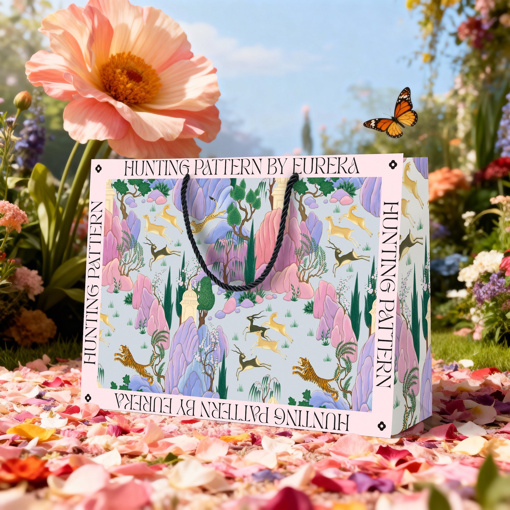 创意生日送礼包装袋颜值节日礼物袋礼品袋精美服装店手提袋大尺寸