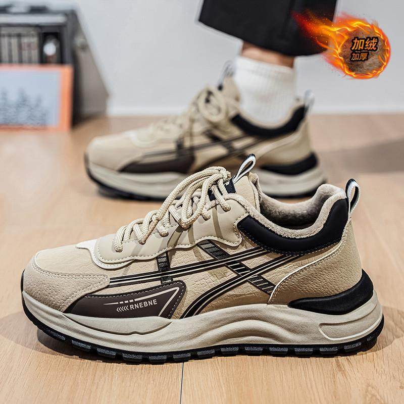 阿甘男鞋2025新款冬季加绒保暖户外防寒休闲运动皮面跑步老爹棉鞋,流行男鞋,时尚休闲鞋,淘宝优惠券,粉丝福利购,淘宝优惠卷