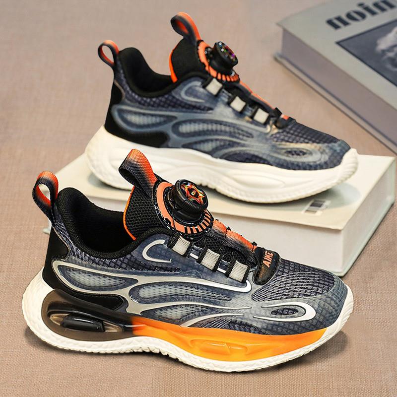 男童鞋子2025新款春季儿童运动鞋男网面透气春秋款男孩中大童男鞋