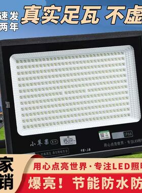 亚牌小苹果LED照明灯厂房特亮户外工地室外庭院防水探照灯超亮