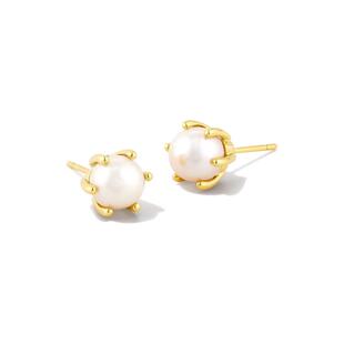 Scott饰品女士珍珠耳钉经典 优雅简约精致 Kendra 代购