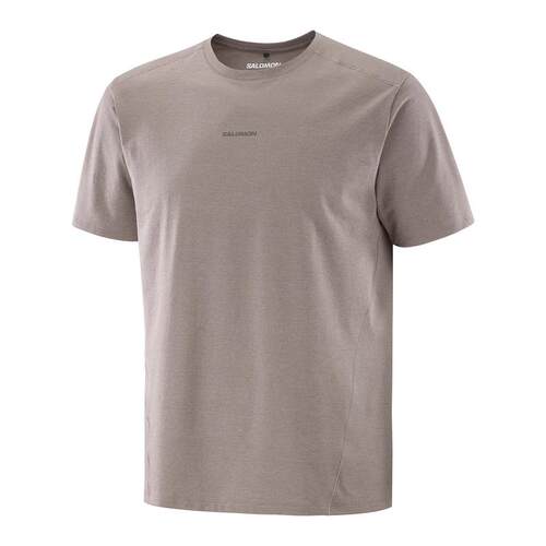 代购SALOMON萨洛蒙男士T恤透气吸汗圆领日常户外短袖爆款