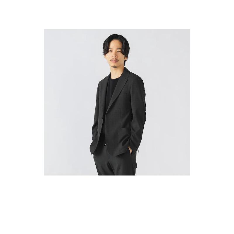 代购BEAMS男士夹克防暑轻便薄款透气通勤商务外套爆款简约