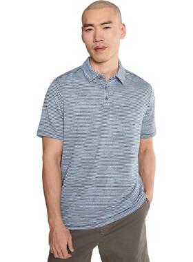 代购Tommy Bahama男士POLO速干防晒条纹修身日常出行上衣爆款