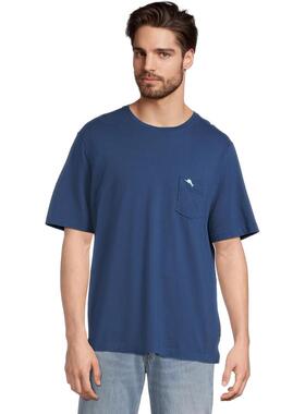 代购Tommy Bahama男士T恤透气吸汗宽松度假日常短袖爆款休闲