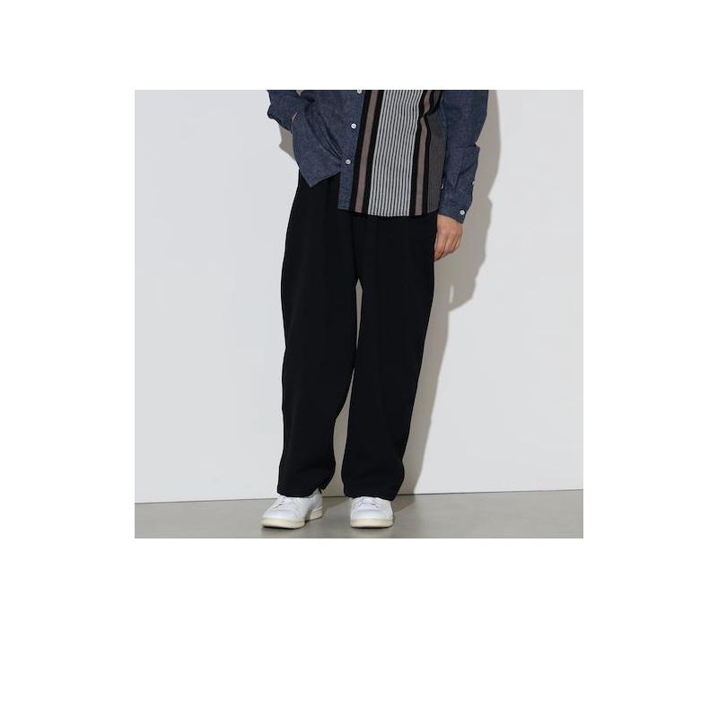 代购BEAMS男士休闲裤透气舒适微毛直筒办公休闲长裤百搭简约