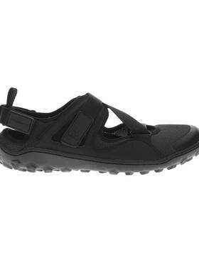 代购VIVOBAREFOOT女士凉鞋透气轻便舒适防水黑色绑带式平跟