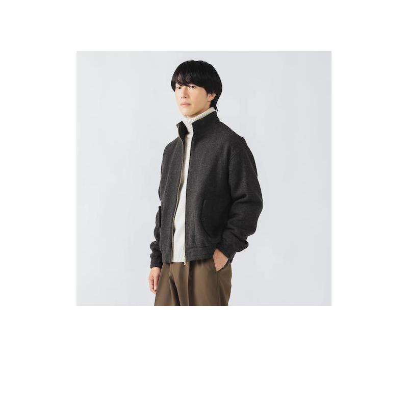 代购BEAMS男士夹克保暖防风毛呢厚实秋冬通勤外套爆款休闲