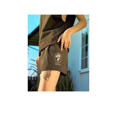 代购Quiksilver女士短裤透气速干宽松棉质夏季运动下装网红休闲