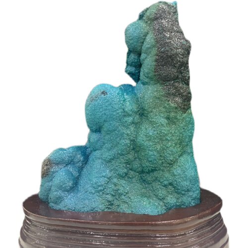 测试推荐硅孔雀石原石矿物晶体