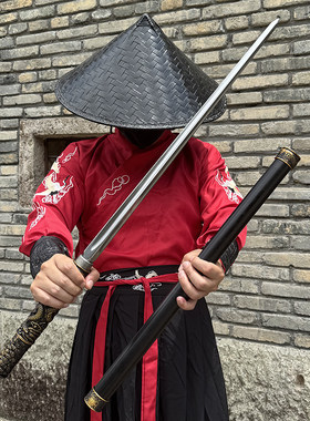 四棱锏棍中锏破甲锥防身棍未开刃