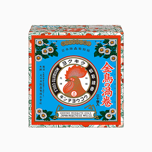 25年新入纸盒装金鸟蚊香 日本本土产 30卷/50卷 国民老牌蚊子终结