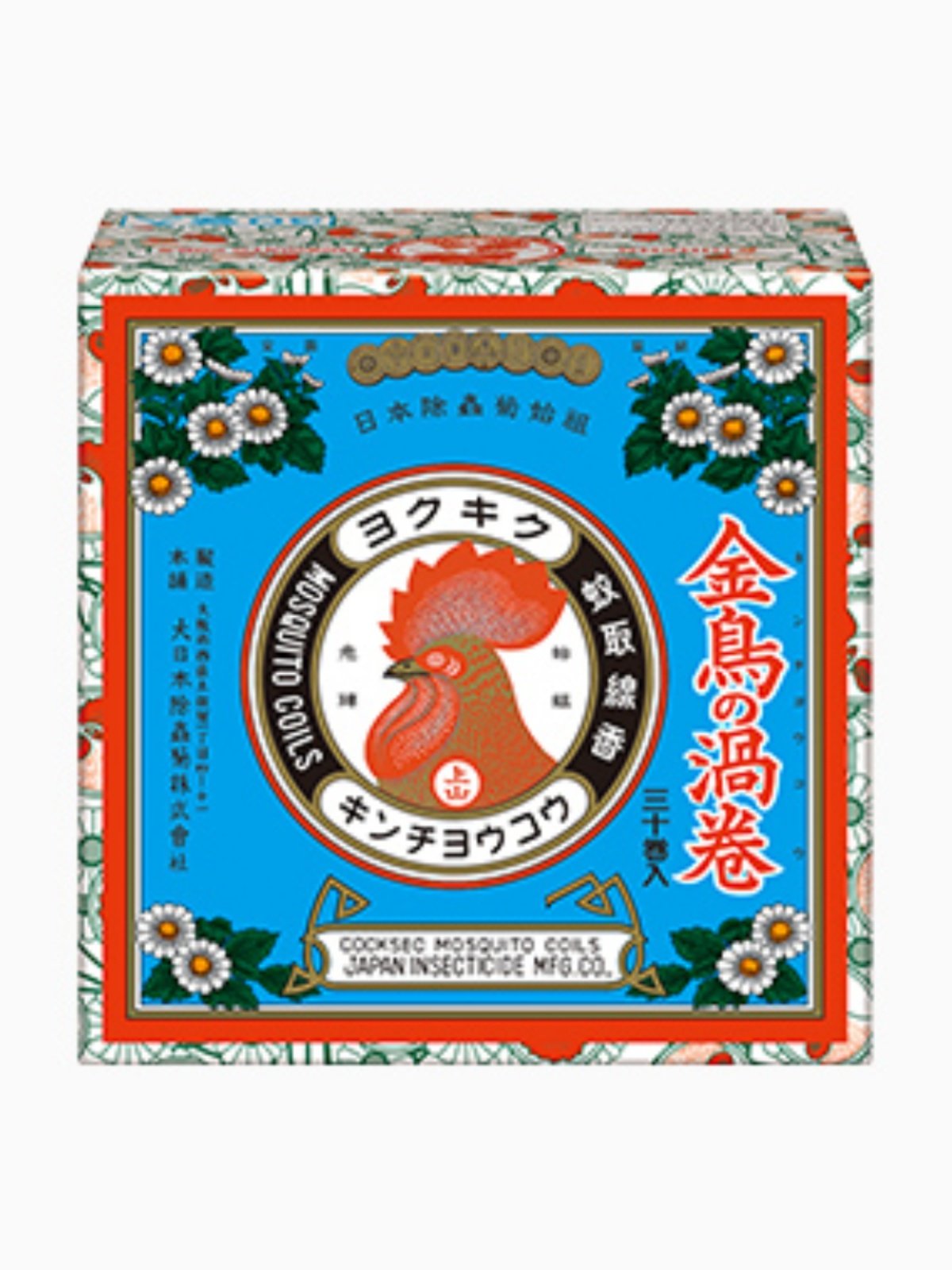 23年新入荷 纸盒装金鸟蚊香 日本本土产 30卷/50卷 国民老牌