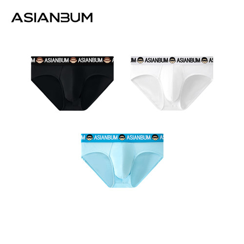 Asianbum男士三角内裤舒适