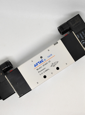 亚德客4V41015B电磁阀4V42015A 4V430C15B 4V430E15C 4V430P15 EF