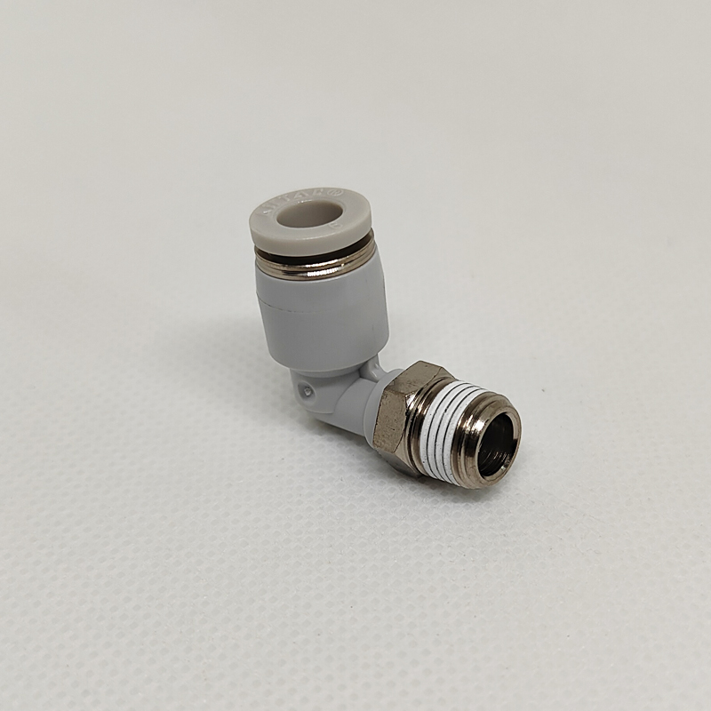 亚德客L型螺纹二通弯头PL601/802