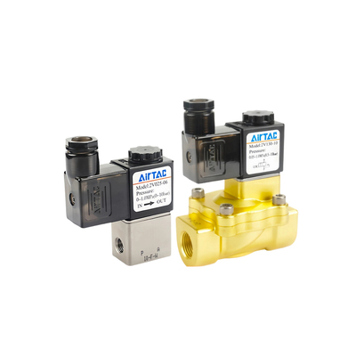 亚德客2V02506B流体控制阀2V13010A电磁阀2V25025B 2V02508A 15B