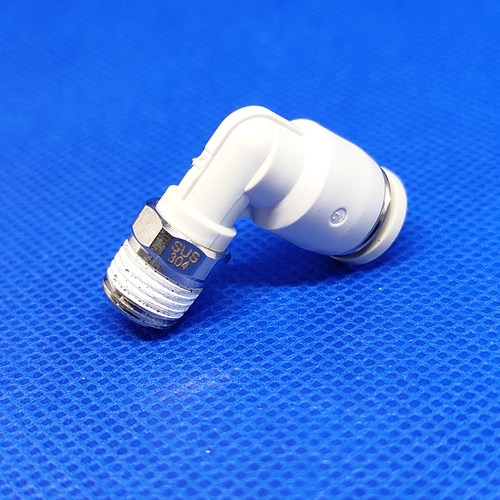亚德客不锈钢L型弯头PL802-S