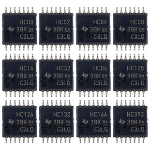 SN74HC 00 02 04 08 14 32 86 125 126 132 164 393 PWR PW正品TI