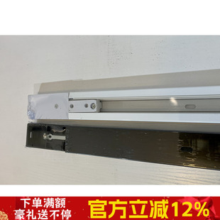 轨道射灯金卤灯轨道射灯背景墙服装店专卖店导轨三线黑色白色1米