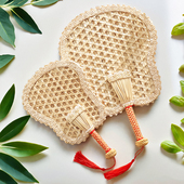 芭蕉扇老式 便携随身婴儿小葵扇儿童老 蒲扇夏天扇子纯手工编织夏季