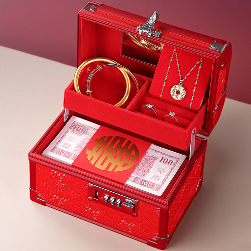 订婚聘礼彩礼钱钱盒子
