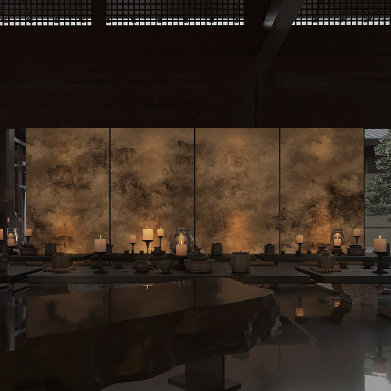 鎏金彩雕 酒店民宿售楼处样板房背景墙定制巨幅高端金属铜版壁画,家居饰品,现代装饰画,淘宝优惠券,粉丝福利购,淘宝优惠卷