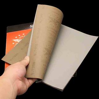 韩国鹰斧砂纸 水砂纸5000目7000目砂皮干湿两用镜面抛光砂纸 包邮