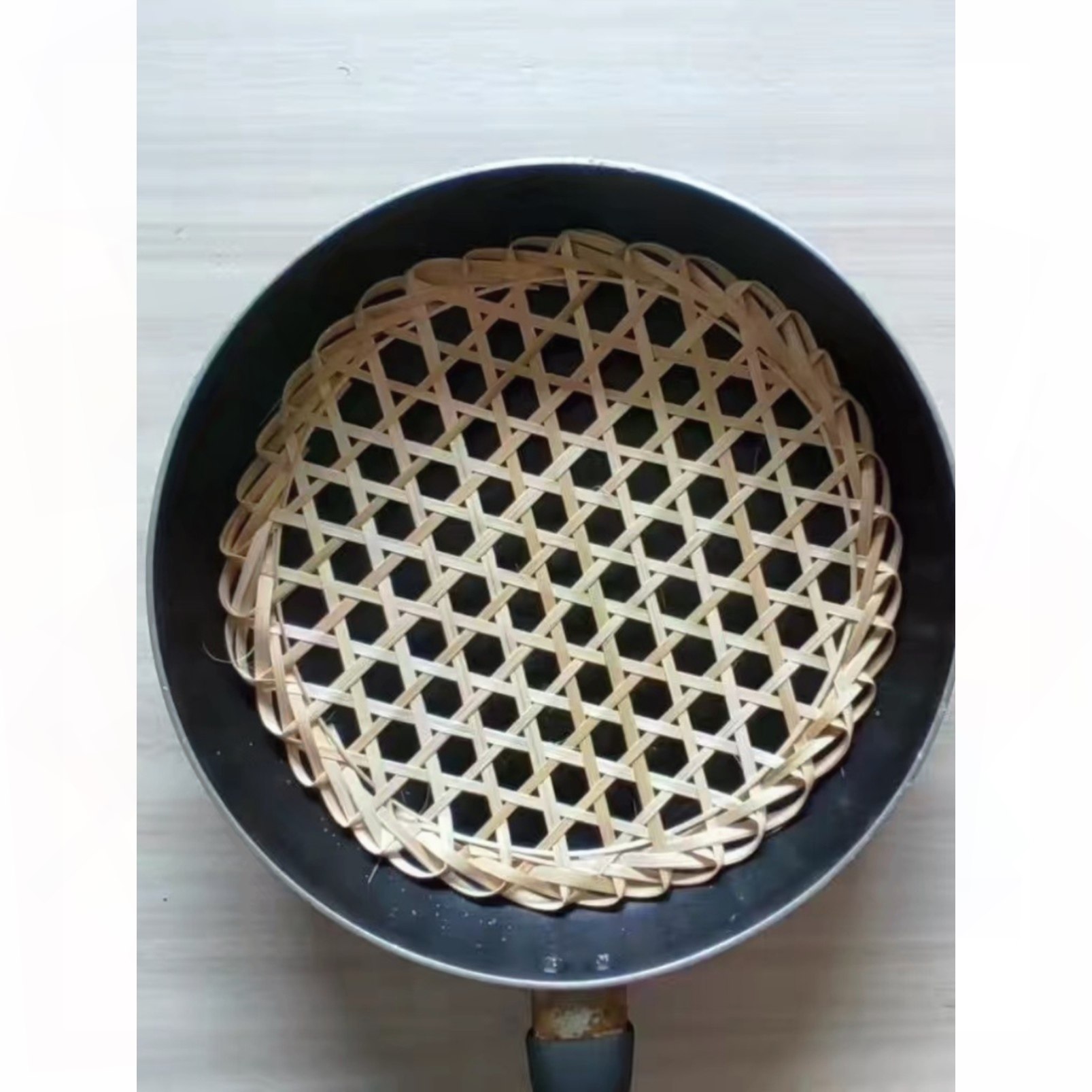 竹编圆形蒸垫竹达蒸垫竹网垫子防粘竹垫锅底炖鱼防糊竹笪环创,特色手工艺,竹编/竹雕,淘宝优惠券,粉丝福利购,淘宝优惠卷