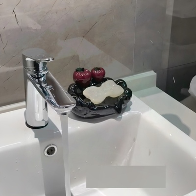 苹果肥皂盒2025新款家用高档轻奢高级感香皂盒创意沥水置物架陶瓷