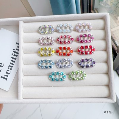 满钻闪钻系列马尔济斯梳夹