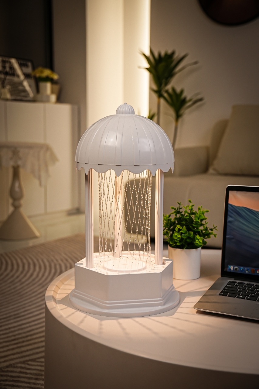 可爱落雨灯创意轻奢家用小物件适合作为女孩生日礼物精致欧式