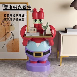 比奇堡派大星玩偶手办公仔装饰品创意床头迎宾玄关艺术落地大摆件