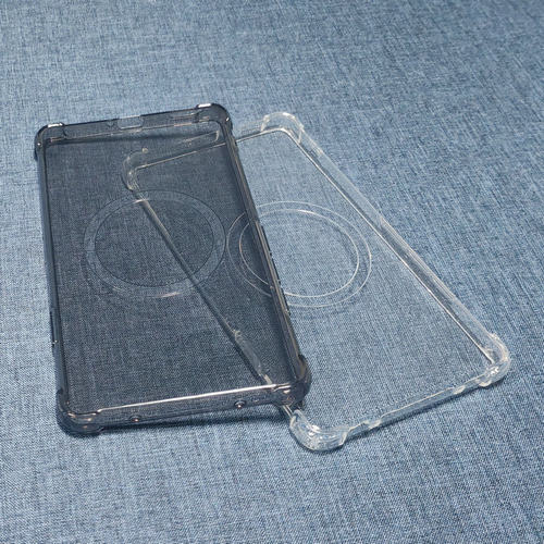 适用OBOOK国文小方糕保护壳R501气囊全包透明清水壳水晶保护套防刮摔TPU软壳简约