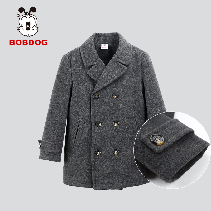Manteau pour garcon BOBDOG en mélange - Ref 2161234 Image 3