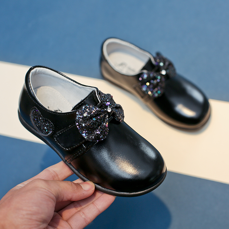 百慕达春秋季女童皮鞋