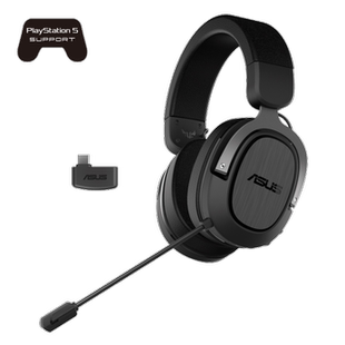 2.4G连接头戴式 华硕TUF电竞特工H3电竞耳机7.1声道无线耳机 ASUS