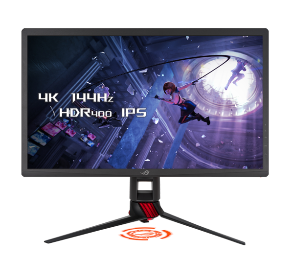 华硕 ROG玩家国度 XG27UQ绝影 电竞显示器 显示器4K 144HZ HDR400 电脑硬件/显示器/电脑周边 娱乐办公显示器/随心屏/移动屏 原图主图