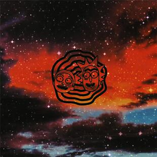 morty瑞克与莫蒂动漫周边好玩头像贴纸吉他玻璃贴 and 车贴 rick