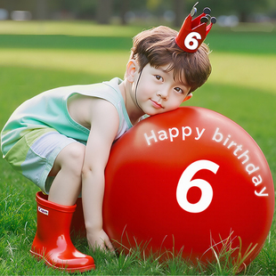 36寸大气球加厚防爆无毒无味儿童户外草地玩具生日氛围感拍照道具