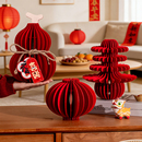 2026新年装 创意美陈客厅玄关过年喜庆氛围布置 饰葫芦摆件桌面新款