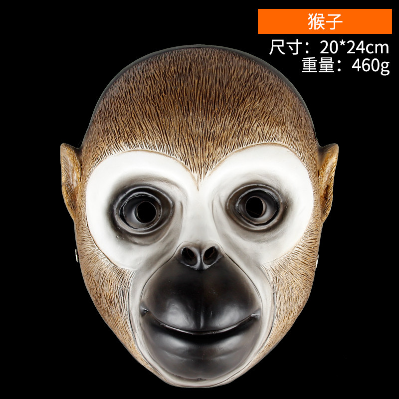 仕彩万圣节面具男装饰品全脸Payday2主题珍藏版游戏收获日2树脂