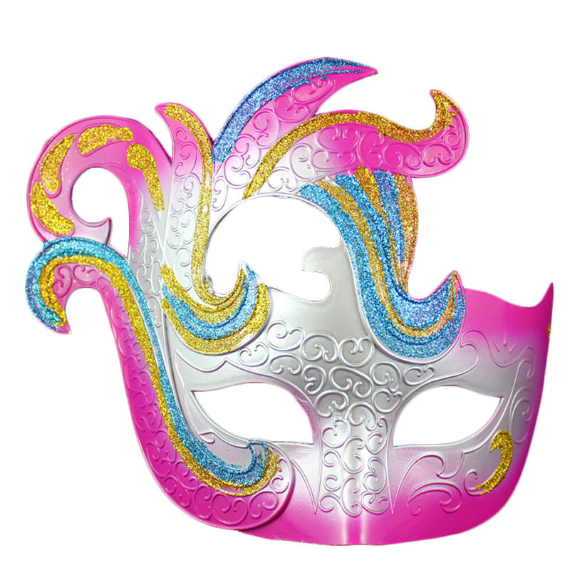 仕彩万圣节威尼斯公主面具时尚化妆舞会面具派对表演假面具